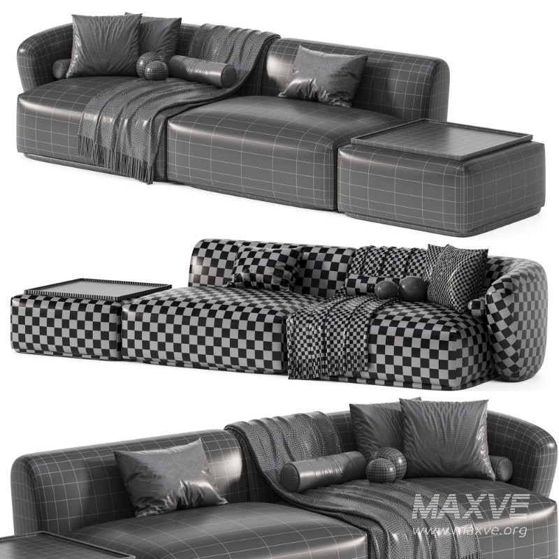 Modular sofa Fabro 4 - Image 2
