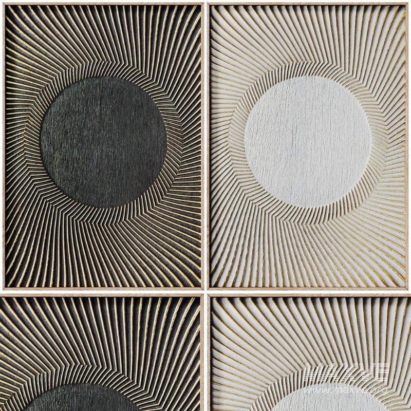 Decorative 3D Panel ART RELIEF 128 - Image 1