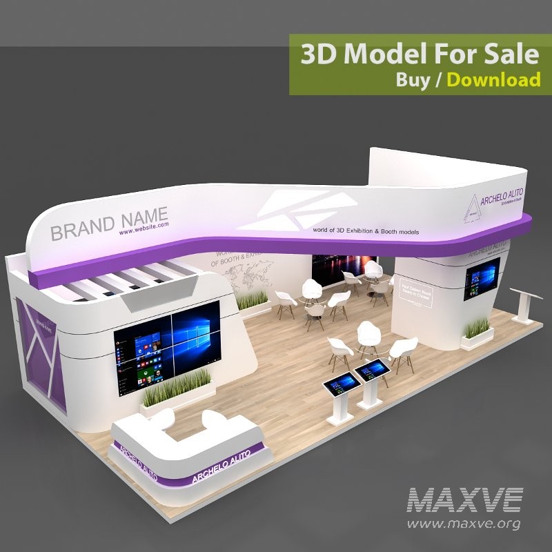 creative exhibition booth stall - Image 1