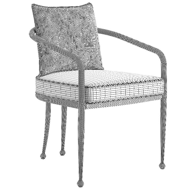 Andre Dining Chair-Harbour - Image 5