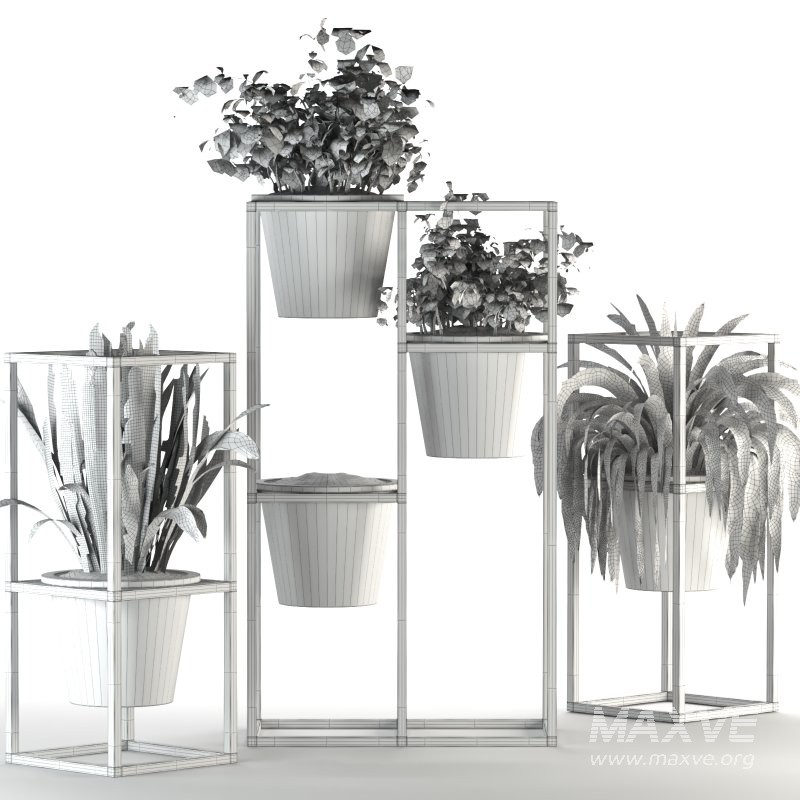 Metal Plant Set 10 - Image 5