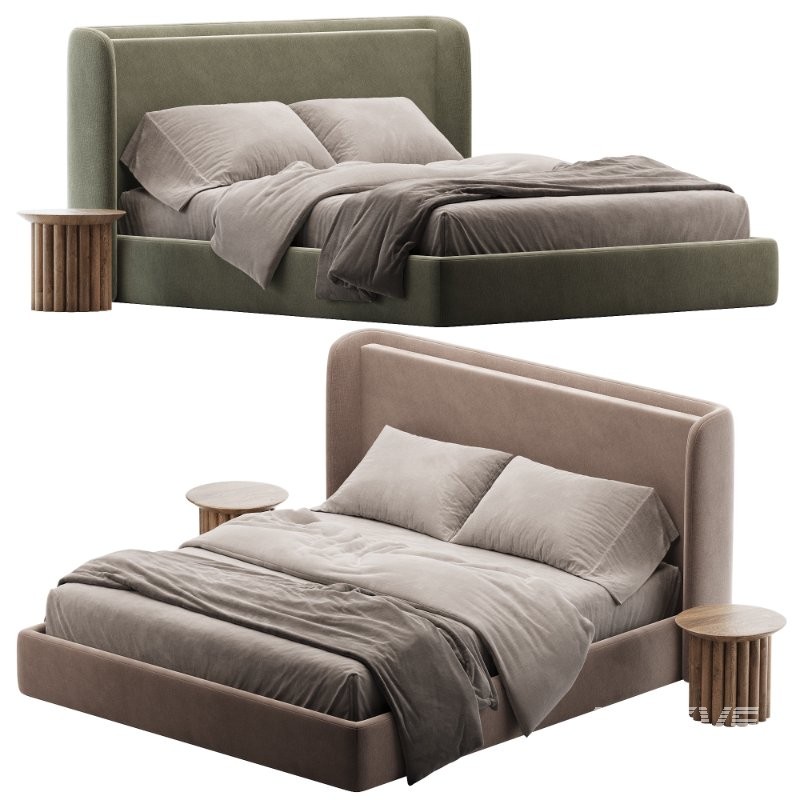 Porto Bed by Stylishclub - Image 1