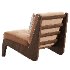Fletcher Outdoor Armless Chair Natural - Thumbnail 4