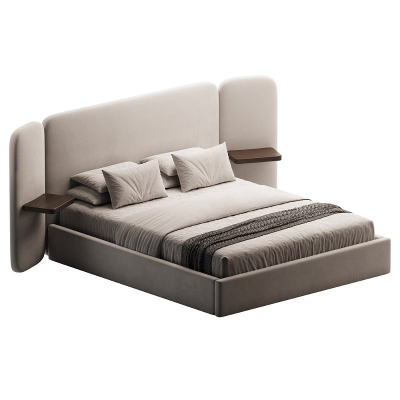 Bed with a swivel headboard - Image 2