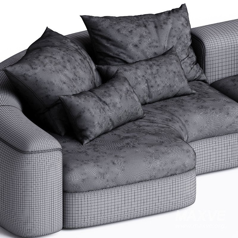 Baxter Piaf Sofa - Image 3