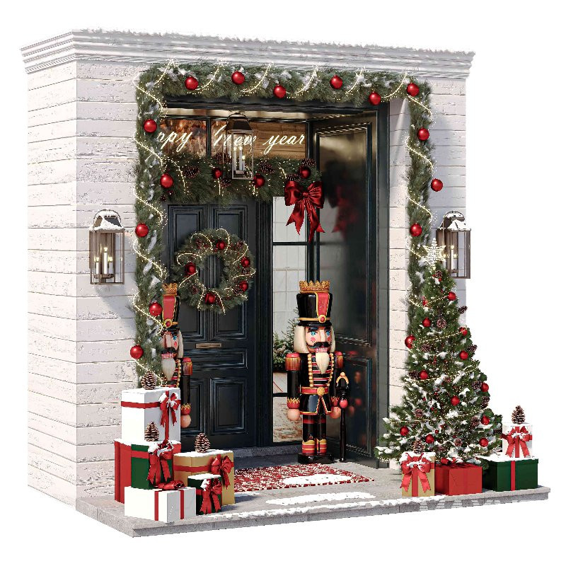 Christmas Entrance Decoration 01 - Image 2