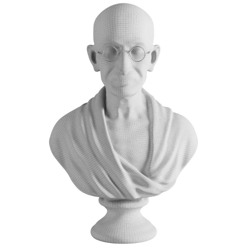 Sculpture set1 – Gandhi statue - Image 2