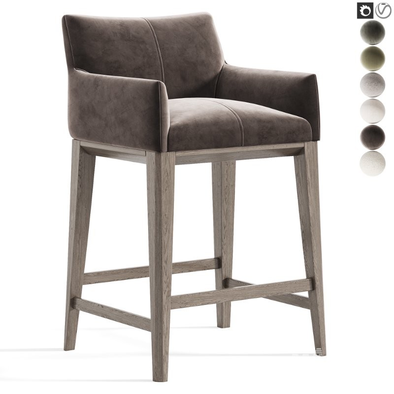 Karter Bar Chair By Domkapa - Image 3