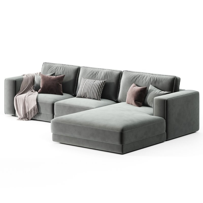 Noora Modular Sofa_with Chaise Longue - Image 1