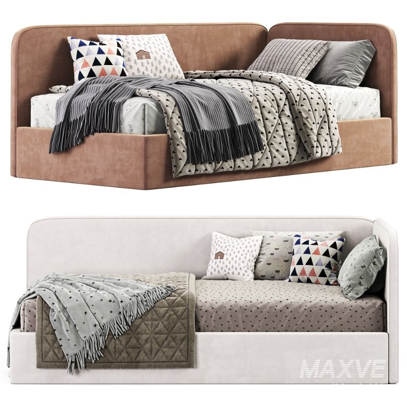 Corner bed Bruni kids - Image 3