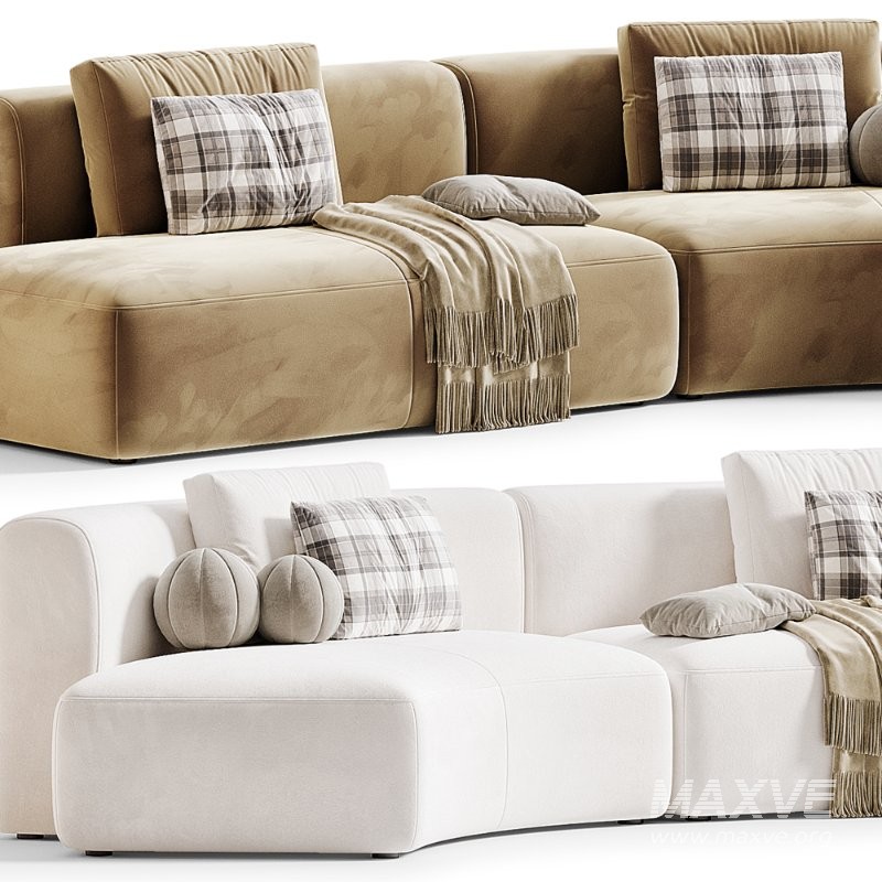 Cosy Curve Modular Sofa by MDF Italia - Image 2