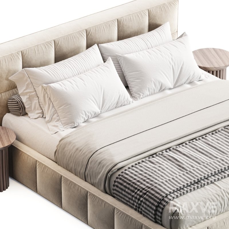 Bergamo Bed by His - Image 2