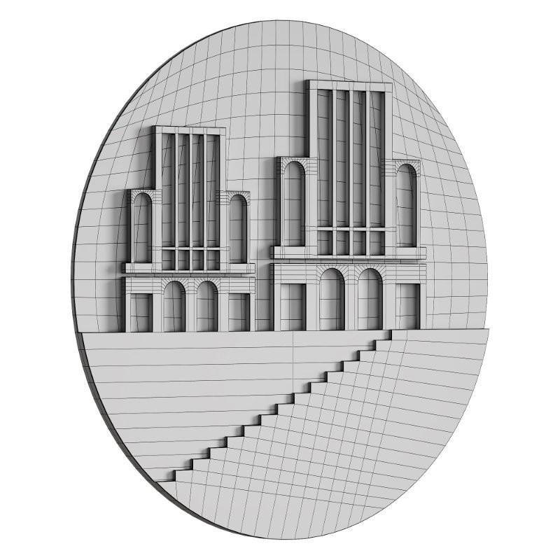 Decorative Panel 3D ART RELIEF 188 - Image 3