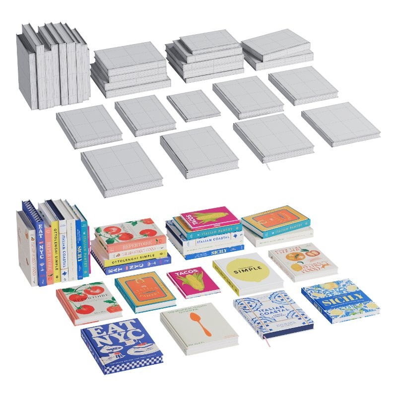 301 Book set 01 Kitchen 01 - Image 5