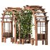 Wooden Garden Arbor 02 - Thumbnail 1