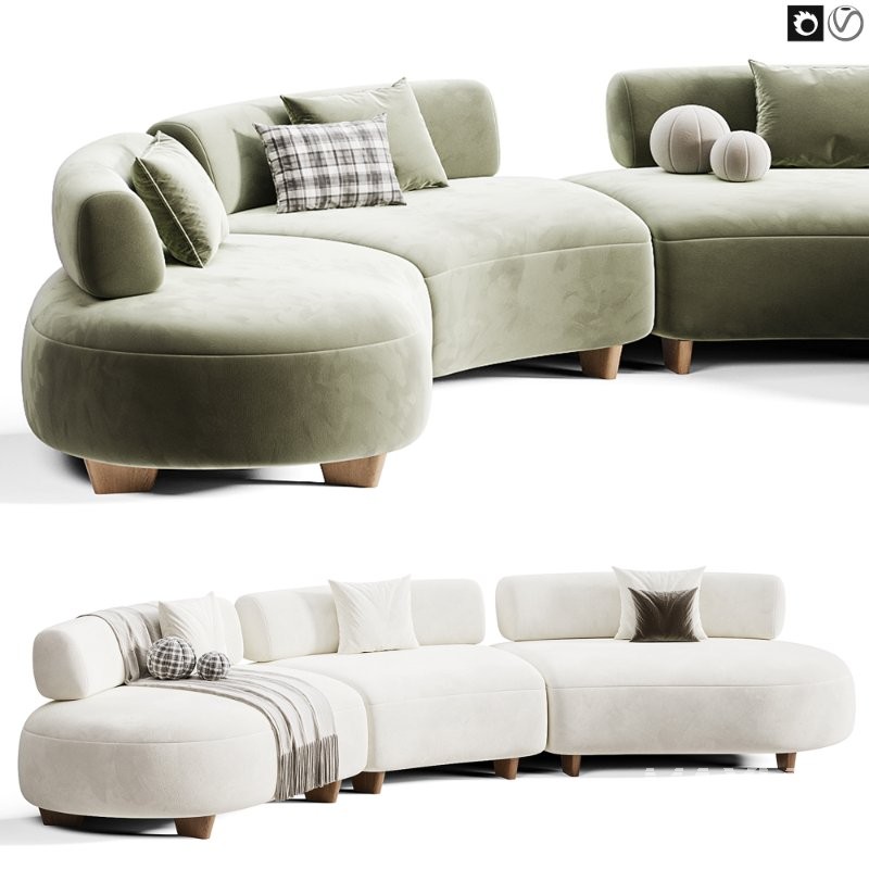 Bon Bon Sofa By Saloni - Image 4