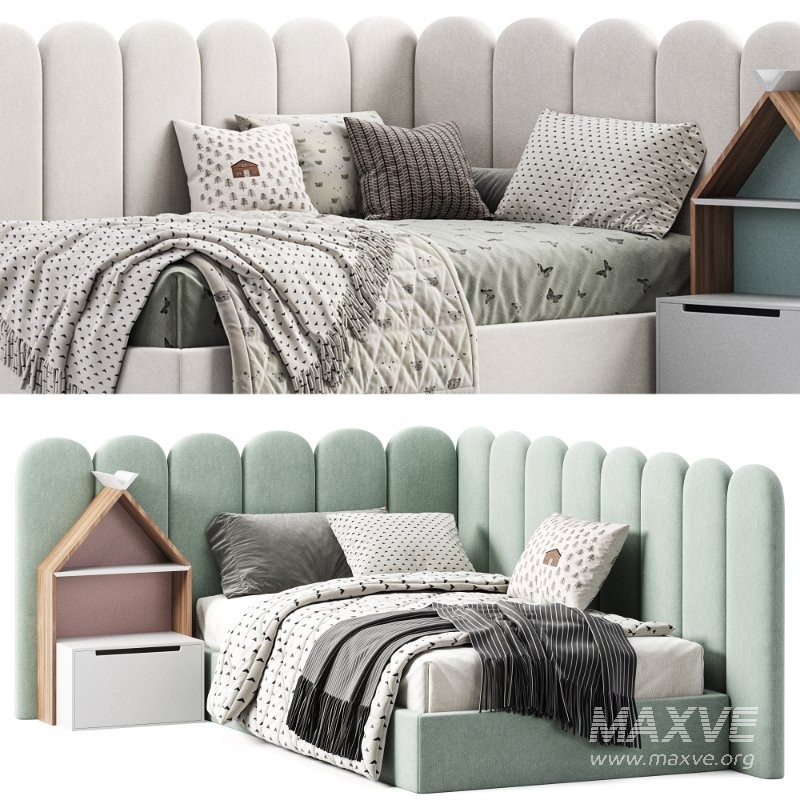 Corner bed Savoyardi kids - Image 1