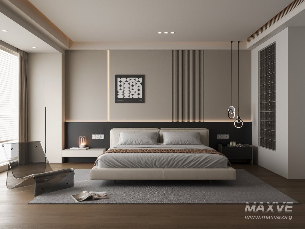 Modern bedroom - Image 1