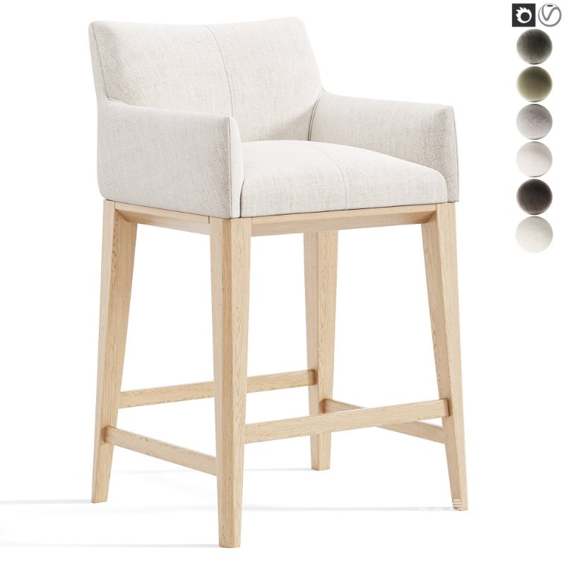 Karter Bar Chair By Domkapa - Image 4