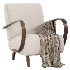 Armchair by Jindrich Halabala - Thumbnail 1