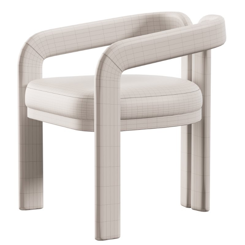 Chloe Teak Dining Chair - Image 4