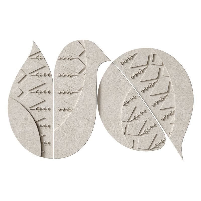 Decorative Panel 3D ART RELIEF 192 - Image 1