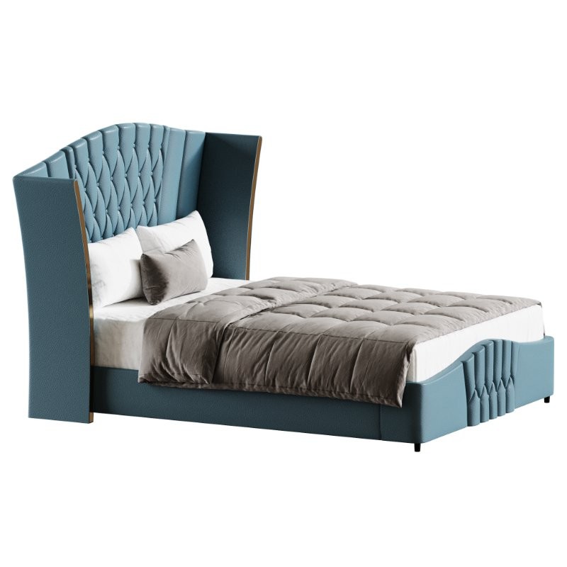 Aahed Modern Camerone Upholstered Bed - Image 6