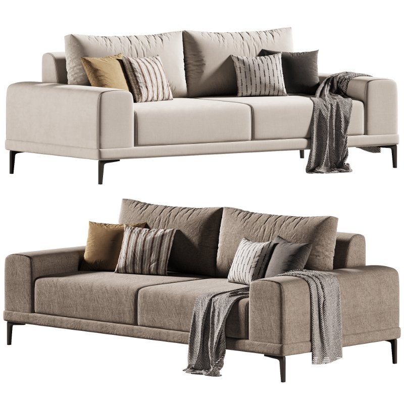 Cologne Clarins straight non-folding sofa - Image 1