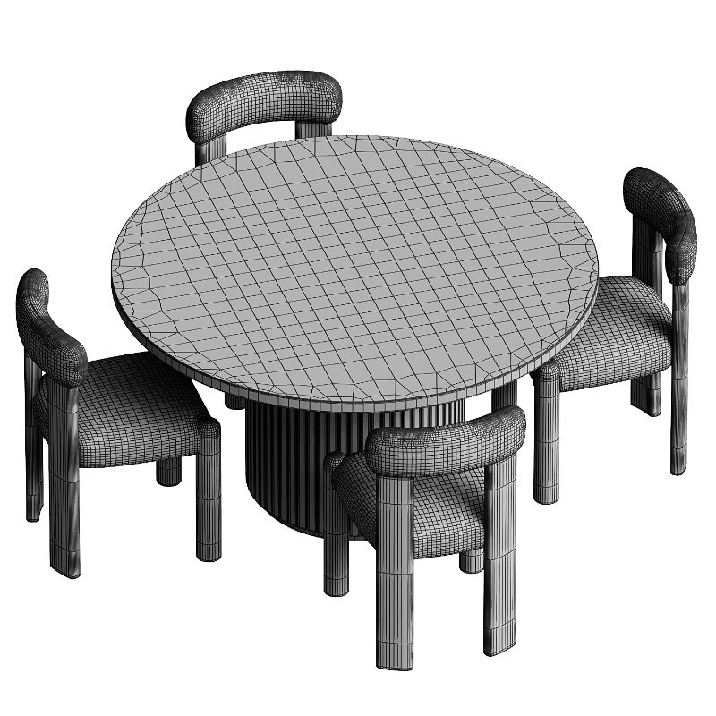 Colton Chair and Harlow Dining Table set - Image 4