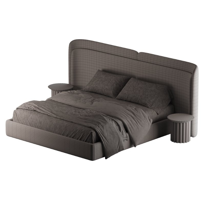 Fless 2 Double Bed by Koza Home - Image 6