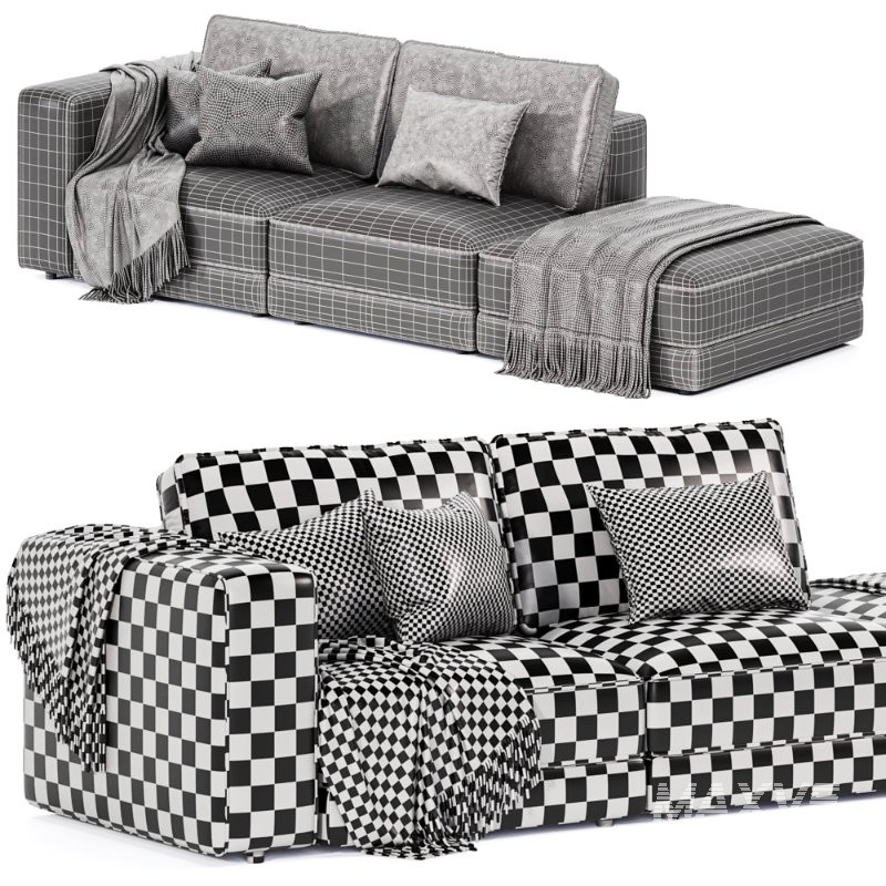 Noora 3 Modules w. open end by Bolia - Image 6