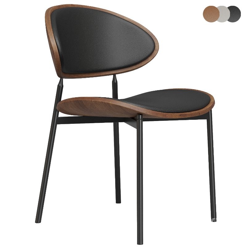 Lars Leather Dining Chairs - Image 1