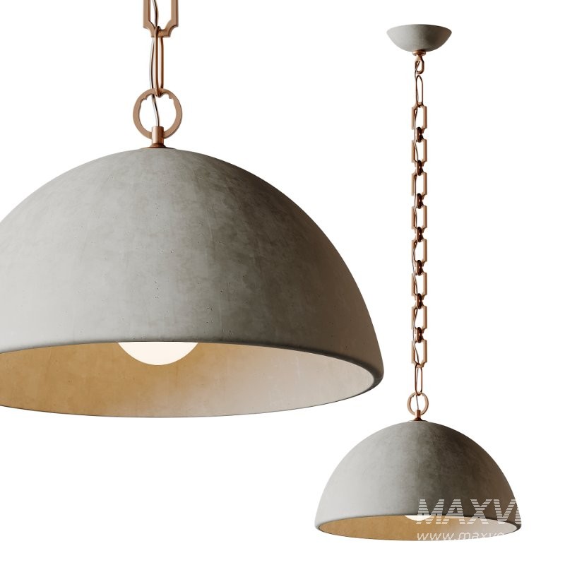 Elliot Wide Dome Pendant Light - Image 1