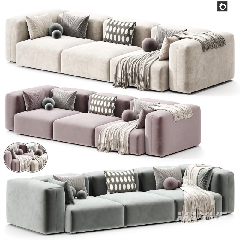 Straight FIJI sofa 2 - Image 5