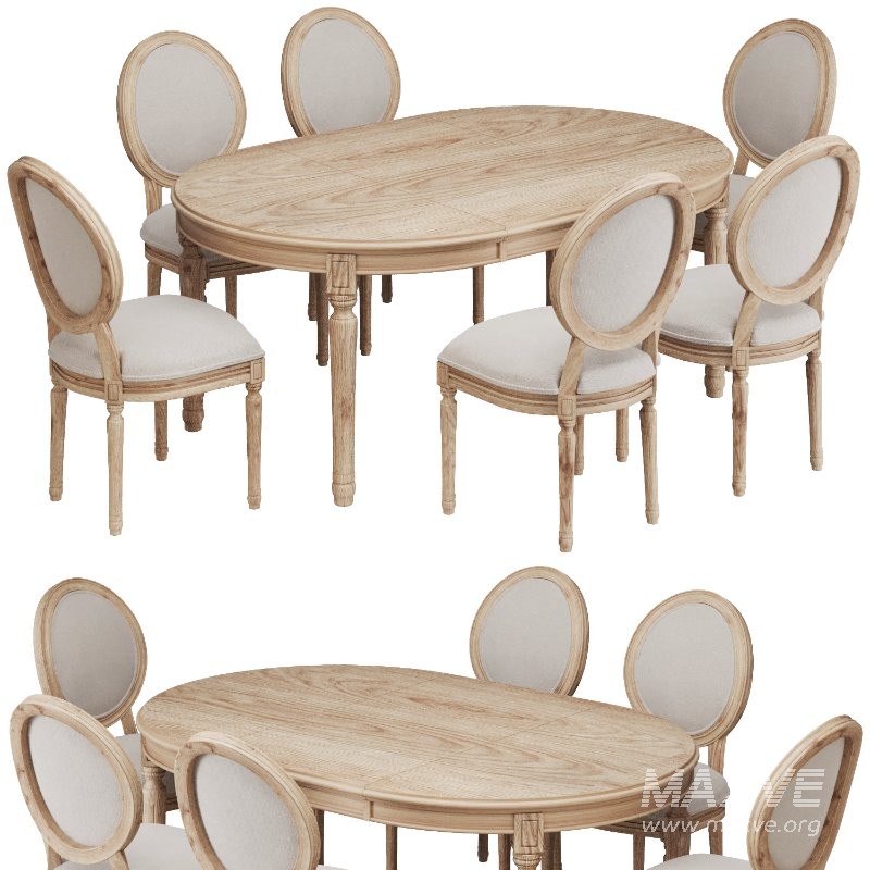 Dinning chair and table324 - Image 5