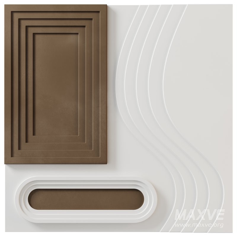 Decorative 3D Panel ART RELIEF 66 - Image 1