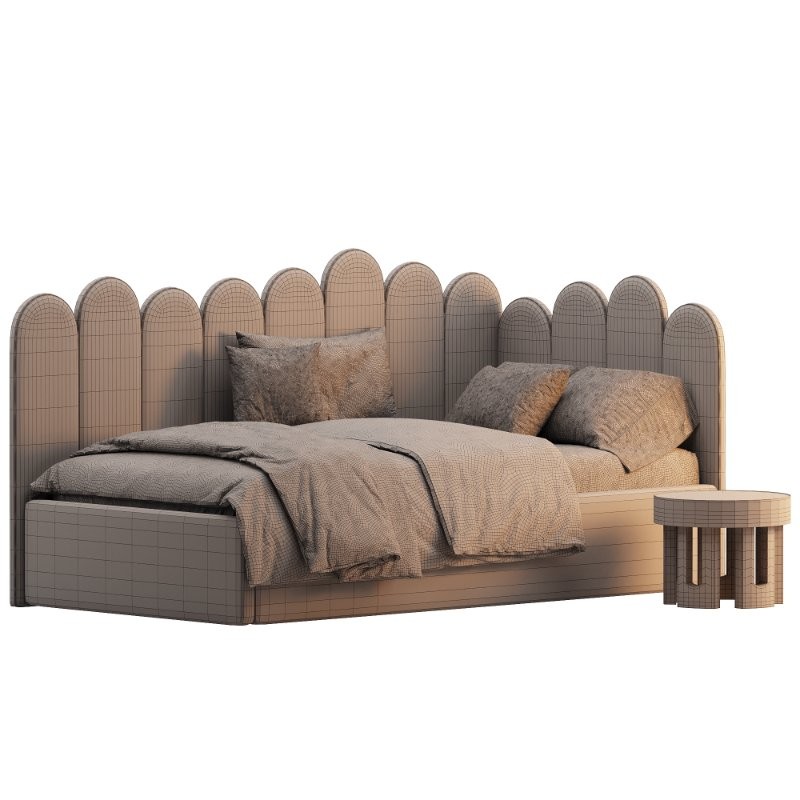 Childrens soft bed sofa Chip and Dale - Image 3