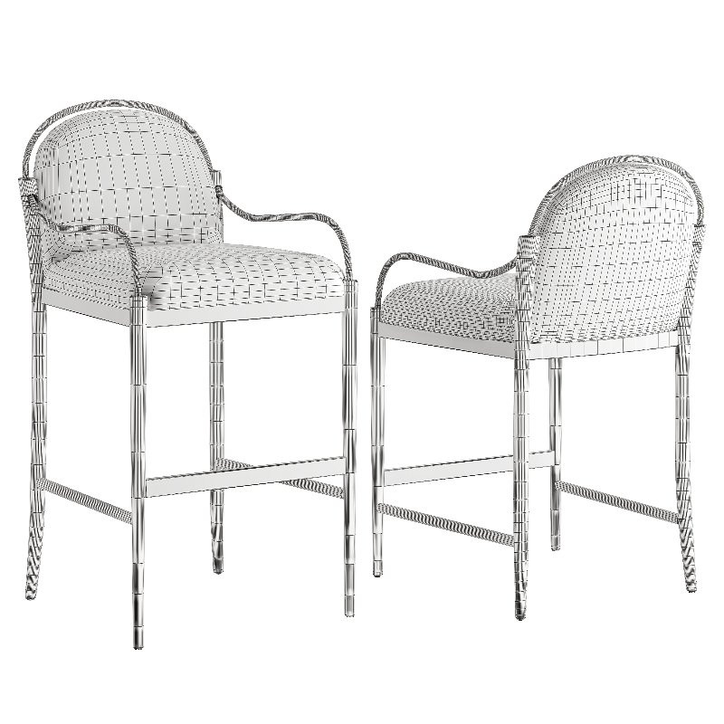 Demi Bar and Counter Stool-Fourhands - Image 1