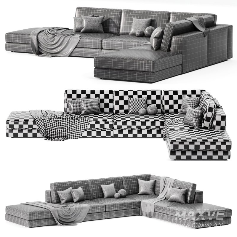Noora Modular Sofa 16 - Image 4