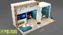 minimal exhibition booth 3d model - Thumbnail 8