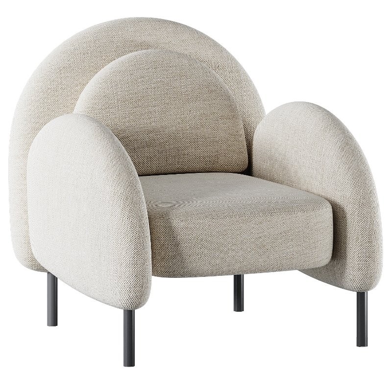 Caldera Velvet Olive Armchair - Image 1