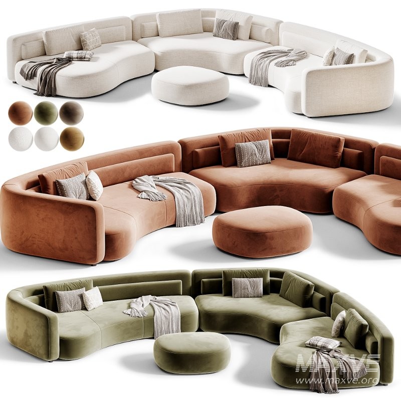Bezier Modular Sofa by Minotti - Image 5