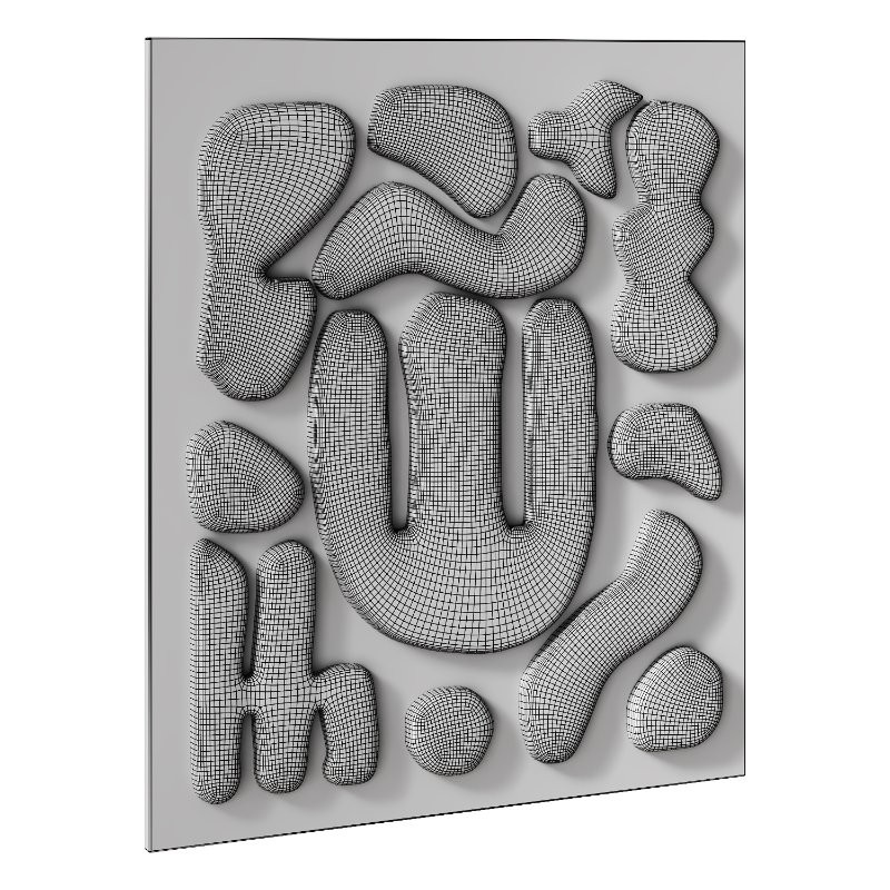 3D Art Relief 220 - Image 3