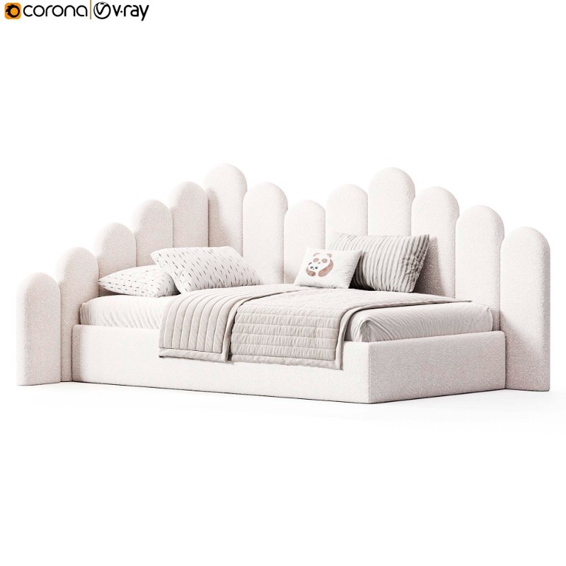 Corner bed Bambini kids multi level - Image 5