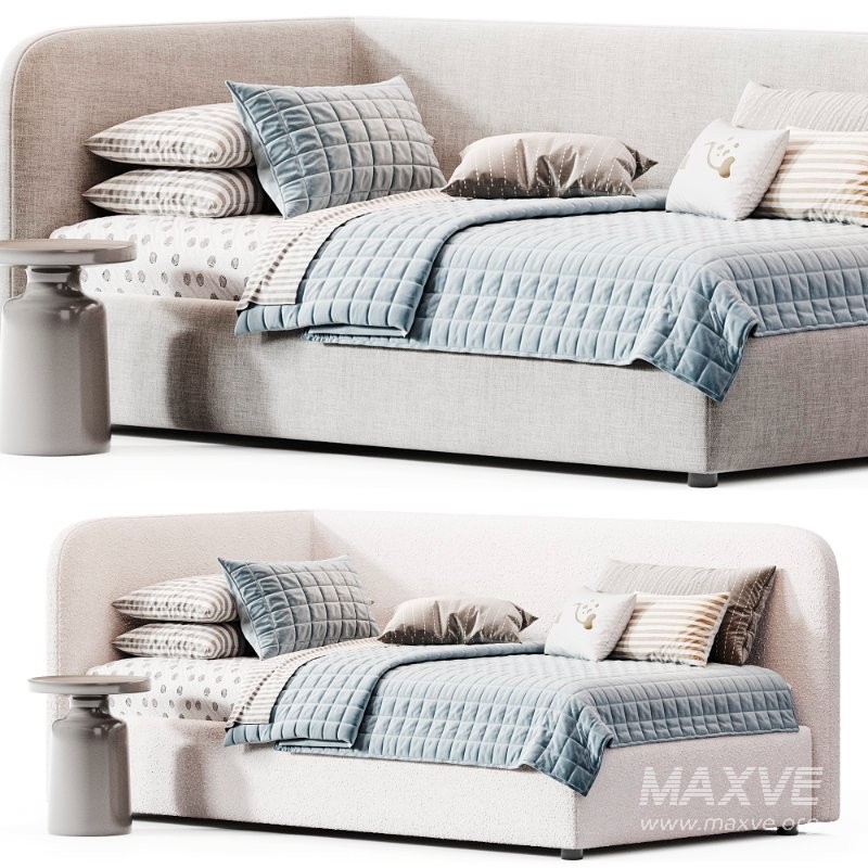 Children’s soft sofa bed Erica - Image 4