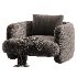 Caracole Overlap Dark Taupe Chair - Thumbnail 3