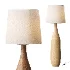 Japanese Style Solid Wood Floor Lamp - Thumbnail 1