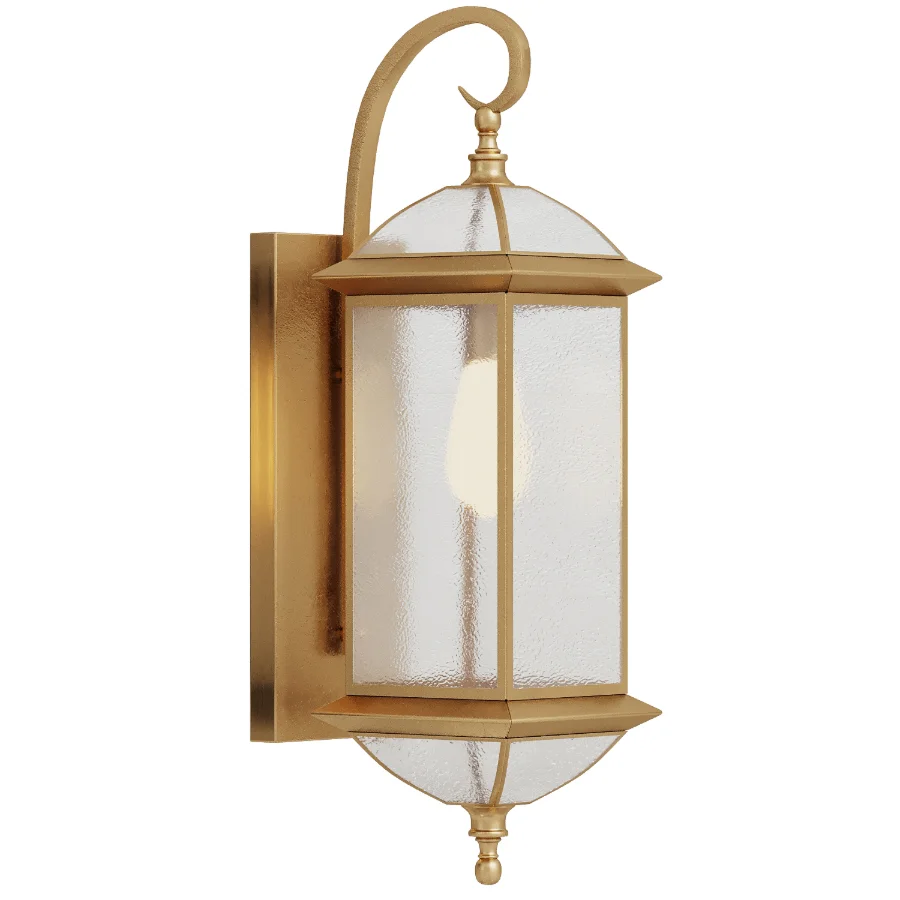 Classic exterior wall light set2 - Image 4