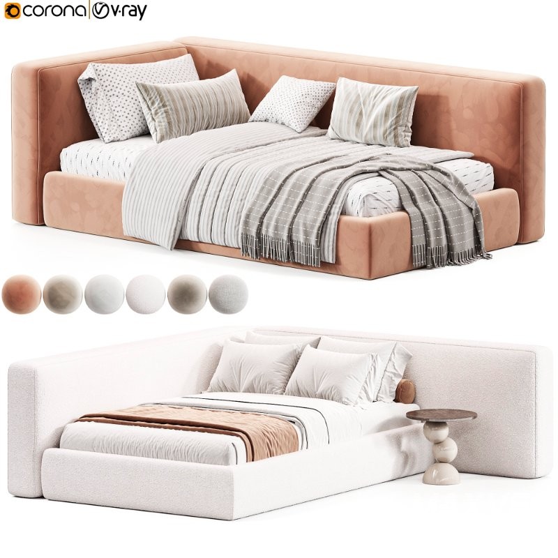 Corner bed Soho Design - Image 5