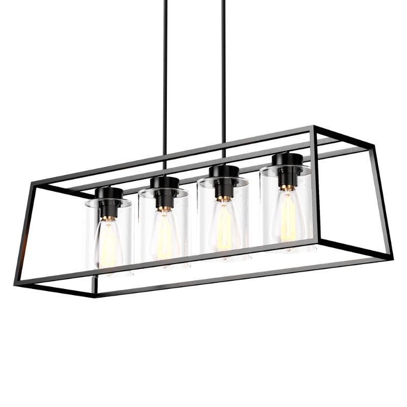 Rectangle Chandelier - Image 1